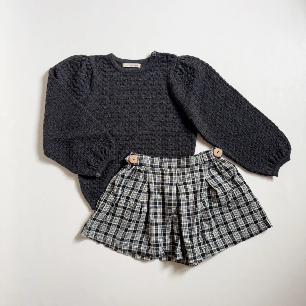 Agnes Pullover, Coal+ Prudence Skort, School Plaid image 1 of 0