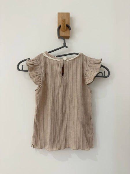 荷葉邊上衣+褲子SET image 1 of 0