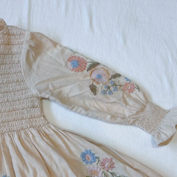 Mia Dress, Almond image 1 of 0