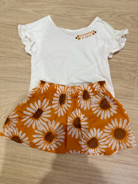 渡假風上衣+褲裙SET image 1 of 0