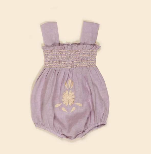 SS25 Baby Adina Romper lavender image 1 of 0