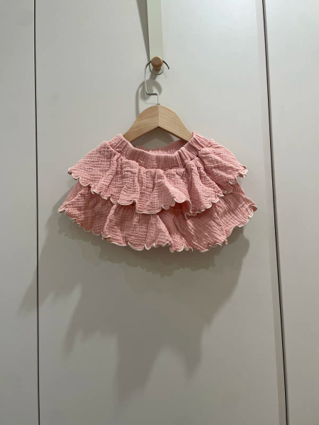 草莓牛奶褲裙 image 1 of 0