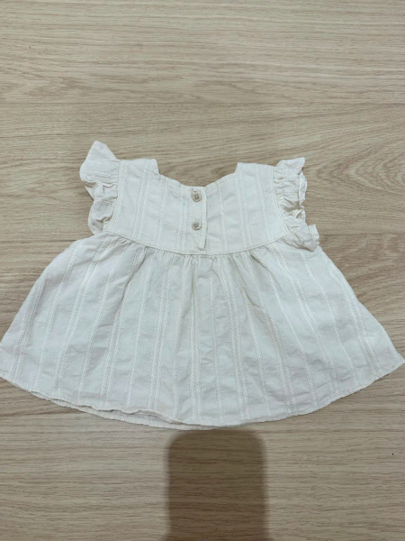 方領荷葉上衣+褲子SET image 1 of 0