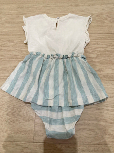 清新條紋包屁裙 image 1 of 0