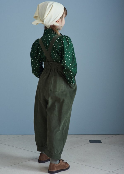 Gobi Dungaree - Olive image 1 of 0