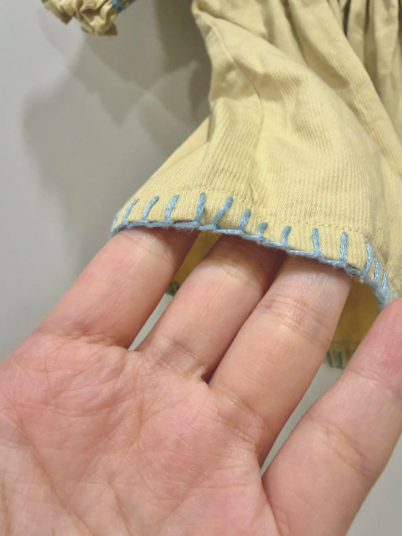 Apolina -復古刺繡襯衫 Baby Dora Blouse - Cloud image 1 of 0