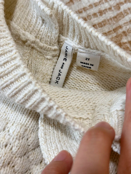 針織長袖上衣 image 1 of 0