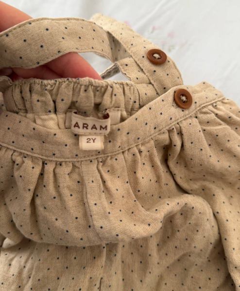 波點吊帶褲 image 1 of 0