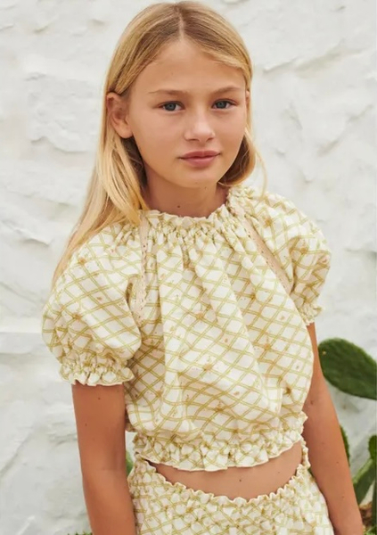 Blouse Josephine Flower Check image 1 of 0