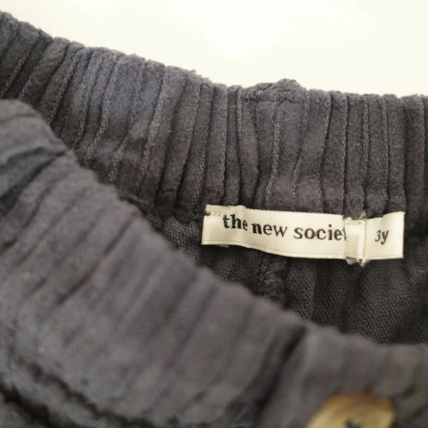 深藍燈芯絨長褲 image 1 of 0