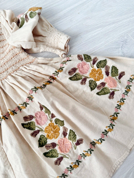 Mia dress - almond image 1 of 0