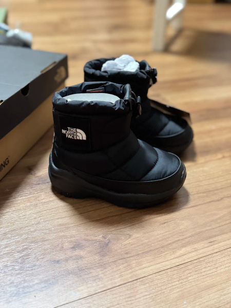 全新正品The north face ] K Nuptse Bootie Logo Short嬰幼兒保暖雪靴 image 1 of 0