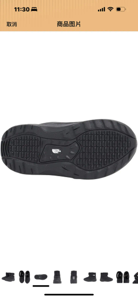 全新正品The north face ] K Nuptse Bootie Logo Short嬰幼兒保暖雪靴 image 1 of 0