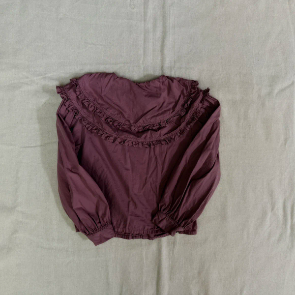 翻領荷葉襯衫 image 1 of 0