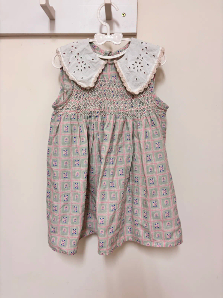 Cornelia Sleeveless Smock Dress - Rosepanel Mint image 1 of 0