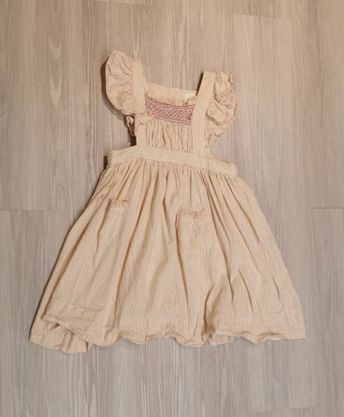 Bessie pinafore - Cazan stripe image 1 of 0