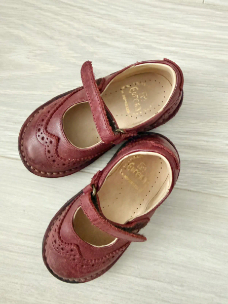 牛津雕花皮鞋 酒紅色 image 1 of 0