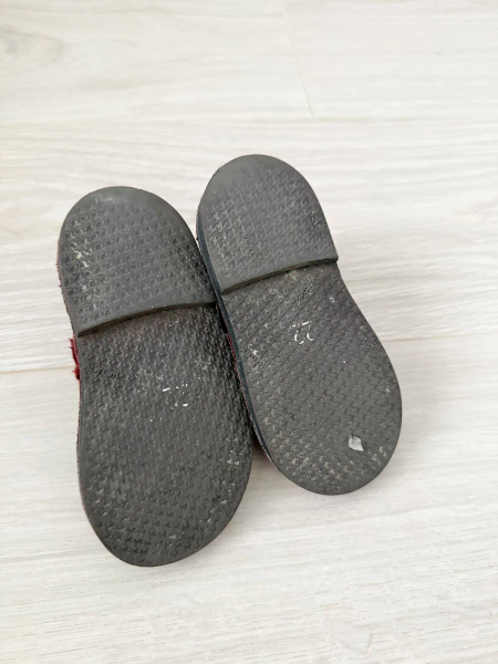 牛津雕花皮鞋 酒紅色 image 1 of 0