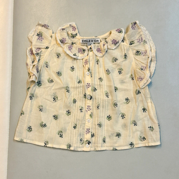 小花刺繡襯衫 image 1 of 0