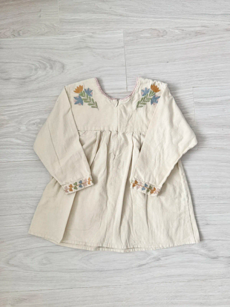 patty dress - cream image 1 of 0
