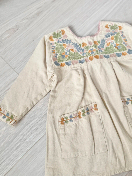 patty dress - cream image 1 of 0