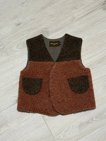 Gilet - Dusty Pink Cloud/Coconut Shell image 1 of 0