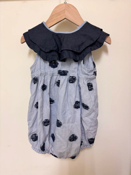 Hello Lupo - NAMI BABY TUTA - LINEN NAVY/BLUE CANDY image 1 of 0