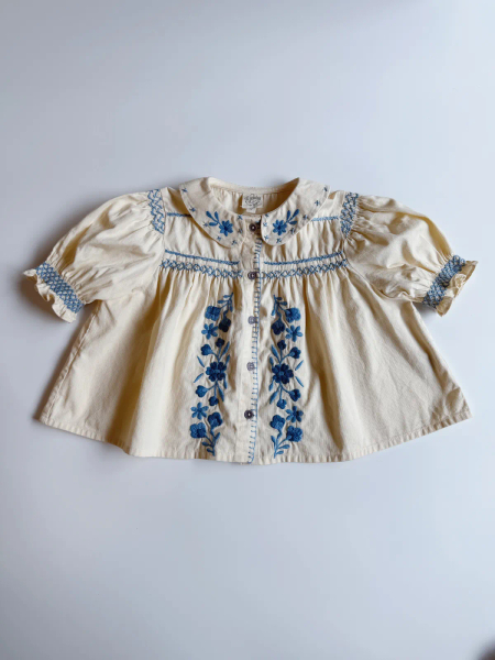 HEIDI BLOUSE - CREAM image 1 of 0