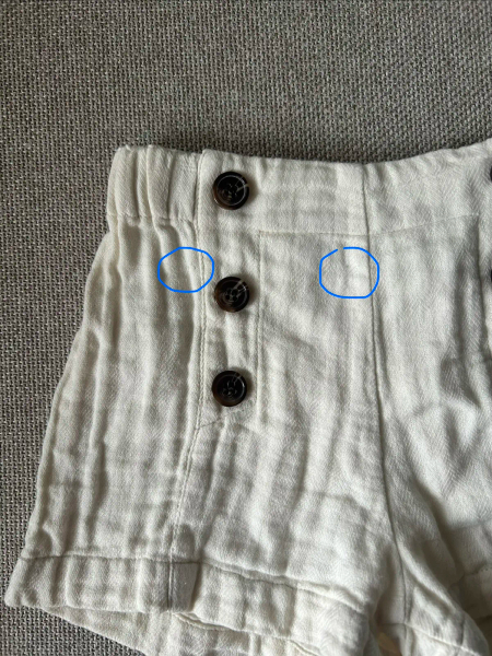 Shorts SUFFREN - chalk chevron image 1 of 0