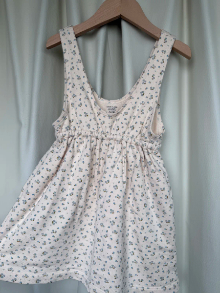 藍色小花背心裙 Play Pinafore Calico Print, Oasis / 4 image 1 of 0