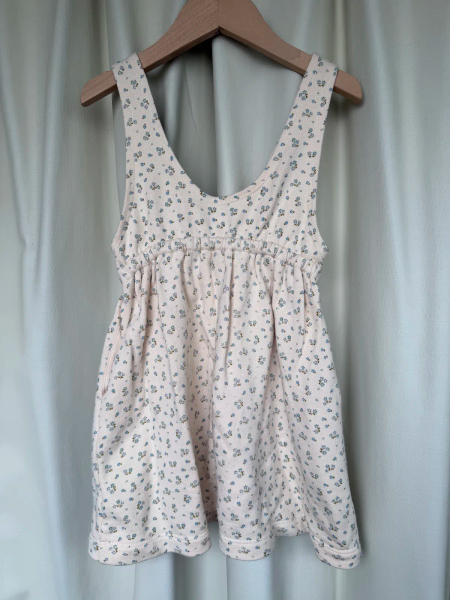 藍色小花背心裙 Play Pinafore Calico Print, Oasis / 4 image 1 of 0