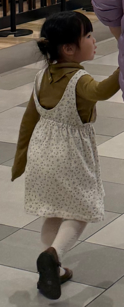藍色小花背心裙 Play Pinafore Calico Print, Oasis / 4 image 1 of 0