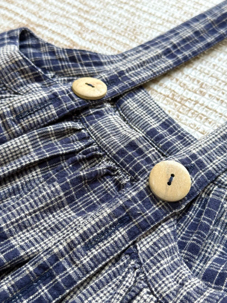 Eloise Pinafore - Vintage Plaid image 1 of 0