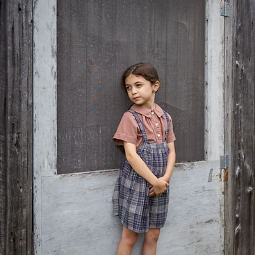 Eloise Pinafore - Vintage Plaid image 1 of 0