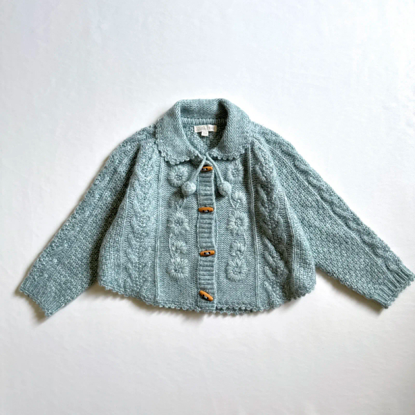 花朵刺繡針織外套 image 1 of 0