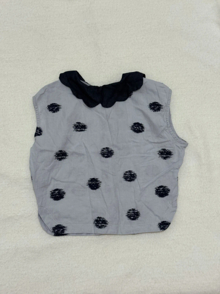 KUMO SLEEVELESS - LINEN NAVY/BLUE CANDY image 1 of 0