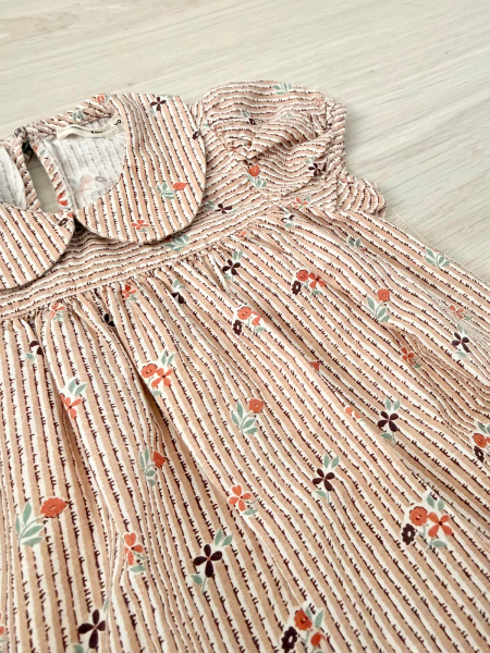 Nellie blouse - flower ribbon print image 1 of 0