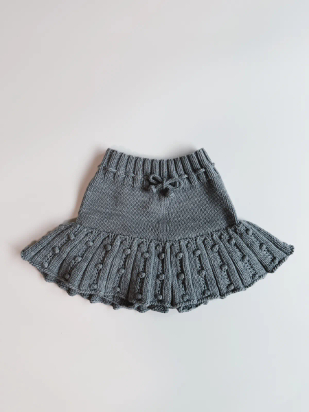 Eyelet Popcorn Skating Skirt image 1 of 0