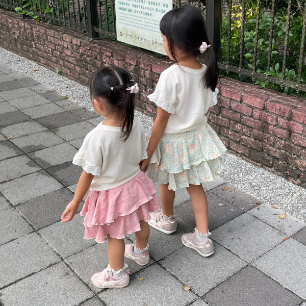薄荷綠蛋糕褲裙 image 1 of 0