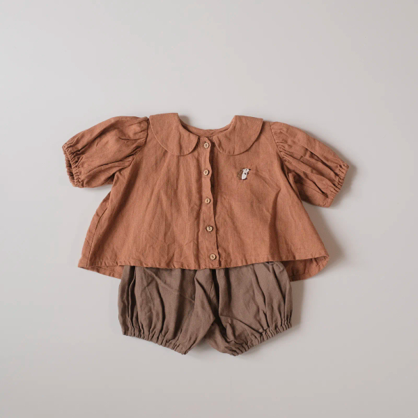 Candy Shirt+Bloomers 彼得潘袖+澎澎南瓜褲 image 1 of 0