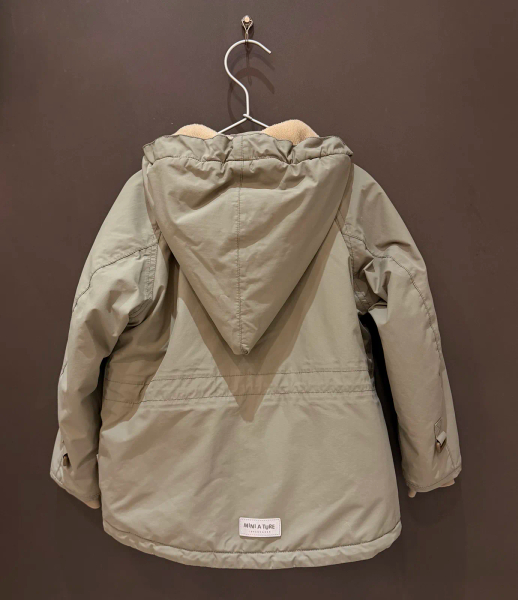 MINI A TURE - MATWANG fleece lined winterjacket - Vert 鼠尾草 image 1 of 0