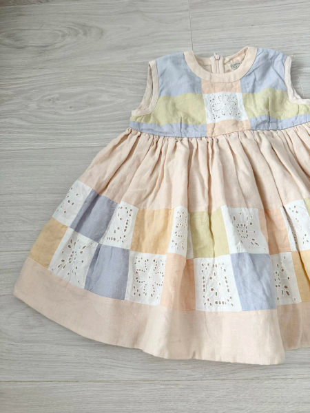 Wendy patchwork dress - pastels (exclusive) image 1 of 0