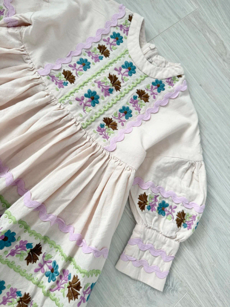 Priscilla dress - dune image 1 of 0