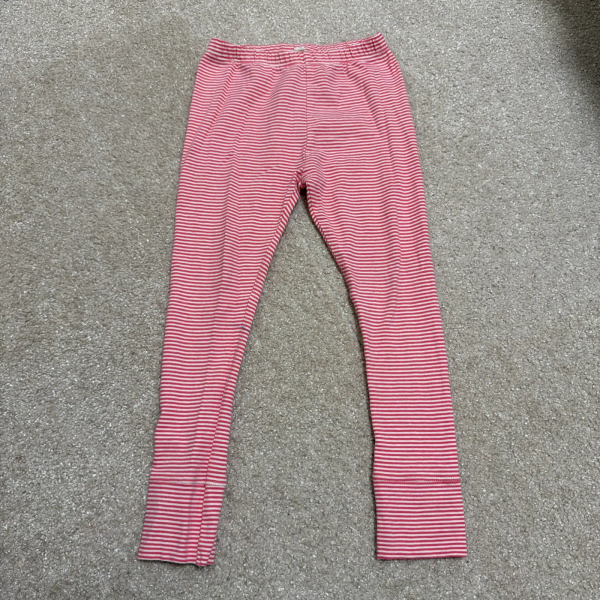 紅色條紋休閒長褲 image 1 of 0