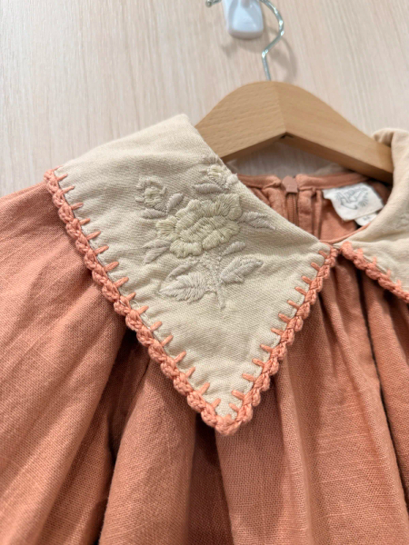 Apolina Myra Blouse,粉色刺繡上衣 image 1 of 0