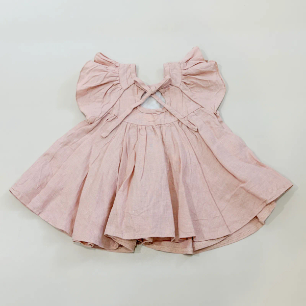 Flutter Sleeve Tie Back Blouse image 1 of 0