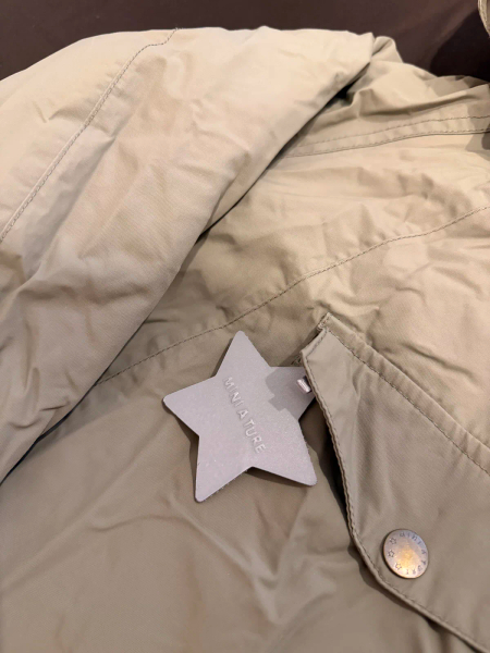 MINI A TURE - MATWANG fleece lined winterjacket - Vert 鼠尾草 image 1 of 0