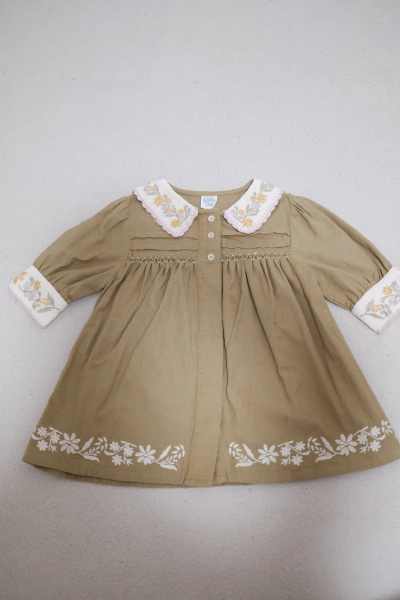 刺繡襯衫裙 image 1 of 0