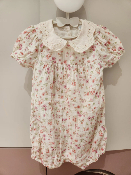 Purebaby 花卉包屁衣 image 1 of 0