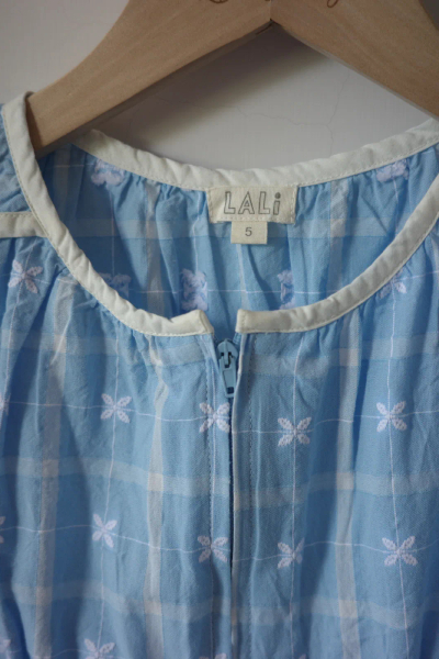 Sun Suit Vintage Blue Plaid image 1 of 0